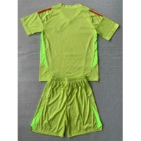 Argentina Målvakt Bortadräkt Barn Copa America 2024 Kortärmad (+ Korta byxor)